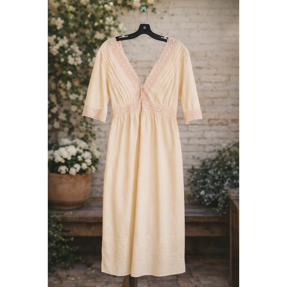 Christy Dawn Christy Dawn Florentine Dress in Pearl Large - Picture 7 of 11